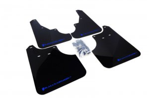 Subaru Forester Mud Flap - Rally Armor - UR - Black w/ Blue Logo - `09-`13
