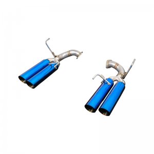 Subaru WRX Performance Exhaust - Remark - Axle Back, Boso Edition, Single Wall Tip - Burnt Blue - 2015