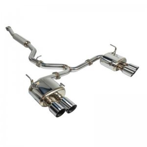 Subaru WRX Performance Exhaust - Remark - Cat Back, Single Non-Resonated - 2015