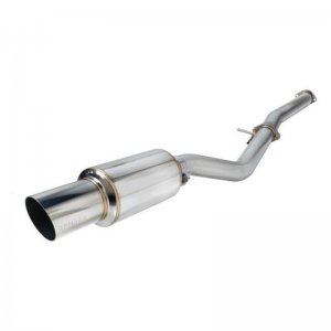 Nissan 370Z Performance Exhaust - Remark - Cat-Back R1-Spec with Single Stainless Steel Exit - 2009