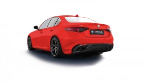 Alfa Romeo Giulia Performance Exhaust - Remus - Axle Back - 2016