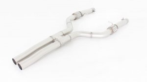 Alfa Romeo Giulia Performance Exhaust - Front - Remus - Silencer - 2016