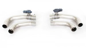 Alfa Romeo Giulia Quadrifoglio Performance Exhaust - Axle Back - Remus - Connection Tubes - 2016