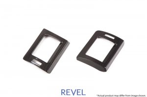 Subaru WRX A/C Covers - Left & Right - Revel - GT Dry Carbon - Dry Carbon - `15-`18