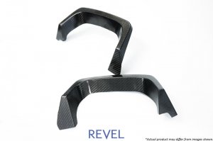 Subaru WRX Muffler Garnish - Left & Right - Revel - RVL GT Dry Carbon - `15-`18