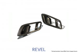 Toyota GR Supra Inner Door Handle Cover - Revel - GT Dry Carbon - 2020