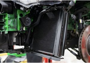 Ford Mustang Supercharger Upgrade Kit - Front - Roush - Max Cooling - Gloss Black - `18-`23