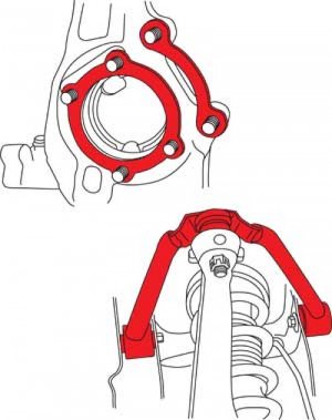 Nissan 350Z Control Arm - Front - SPC Performance - Adjustable - `03-`08