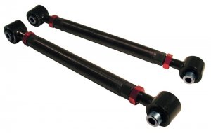 Ford Mustang Suspension Trailing Arm Kit - Rear - SPC Performance - Adjustable - Black Anodized - `05-`10
