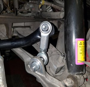 Chevrolet Corvette Swaybar Endlinks - SPL Parts - Adjustable - `04-`13