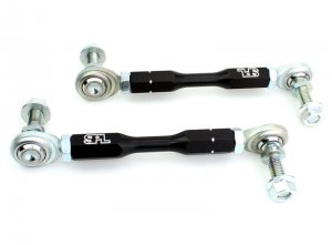 Ford Mustang Swaybar Endlinks - Front - SPL Parts - Adjustable - Black - 2015