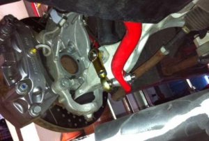 Nissan 370Z Swaybar Endlinks - Front - SPL Parts - Adjustable - 2009