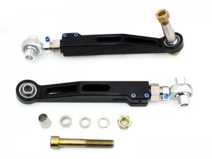 Ford Mustang Control Arms - Front - SPL Parts - Adjustable - Blue Anodized - 2015