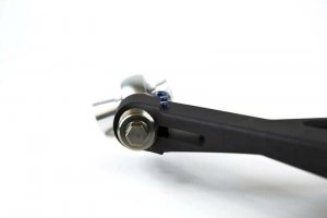 Nissan 370Z Camber & Caster Arms - Front Upper - SPL Parts - Adjustable - 2009