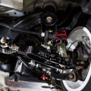 Subaru BRZ Camber & Castor Arms - Rear Lower - SPL Parts - Titanium Series Adjustable - 2013