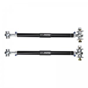 Toyota Supra Toe Links - Rear - SPL Parts - Adjustable, Gun Drilled 2024 Aluminum Links - Blue - 2020