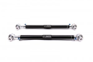 Toyota Supra Toe Links - Rear - SPL Parts - Adjustable, Gun Drilled 2024 Aluminum Links - Blue - 2020