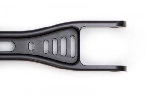 Nissan GT-R Rear Toe Links - SPL Parts - Adjustable, Blue Anodized Titanium Hardware - Black Anodized - 2008