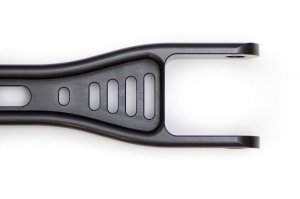 Nissan GT-R Rear Toe Links - SPL Parts - Adjustable, Blue Anodized Titanium Hardware - Black Anodized - 2008