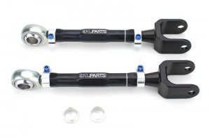 Nissan 350Z Traction Arms - Rear - SPL Parts - Titanium - Black - `03-`08
