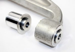 Nissan 350Z Monoball Bushings - Rear Upper - SPL Parts - FKS Rear Upper Control Arm - `03-`08