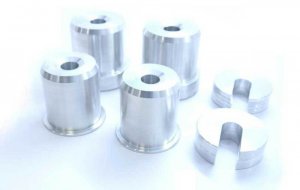Nissan 350Z Suspension Subframe Bushing Kit - SPL Parts - Solid Aluminum - `03-`08