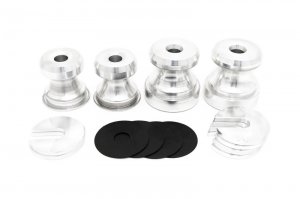 Nissan 370Z Subframe Bushings - SPL Parts - Solid Series Aluminum - 2009