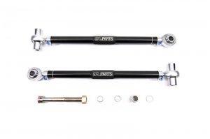 Chevrolet Camaro Tension Rods - Front - SPL Parts - Adjustable - Black and Blue Anodized - 2016
