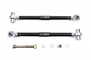 Chevrolet Camaro Tension Rods - Front - SPL Parts - Adjustable - Black and Blue Anodized - 2016