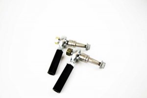 Chevrolet Corvette C6 Tie Rod Ends - Front - SPL Parts - Adjustable, Bumpsteer - Black Anodized - `04-`13