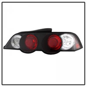Acura RSX Euro Tail Lights - SPYDER - Euro Style - Black - `02-`04