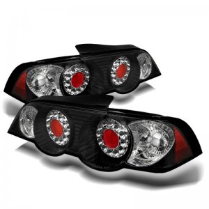Acura RSX LED Tail Lights - Rear - SPYDER - Black - `02-`04