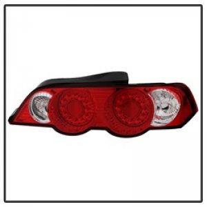 Acura RSX LED Tail Lights - SPYDER - Red Clear - `02-`04