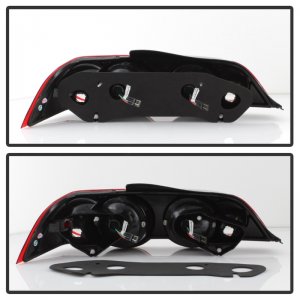 Acura RSX LED Tail Lights - SPYDER - Red Clear - `02-`04