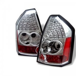 Chrysler 300 LED Tail Lights - SPYDER - Chrome - `05-`07