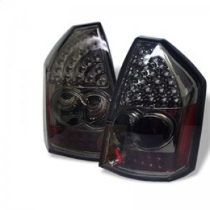 Chrysler 300 Tail Lights - SPYDER - LED - Smoke - `05-`07