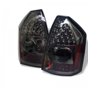 Chrysler 300 Tail Lights - SPYDER - LED - Smoke - `05-`07