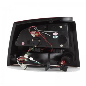 Dodge Charger LED Tail Lights - SPYDER - Black - `06-`08