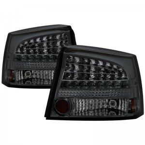 Dodge Charger Tail Lights - Rear - SPYDER - LED - Smoke - `06-`08