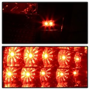 Dodge Charger Tail Lights - Rear - SPYDER - LED - Smoke - `06-`08