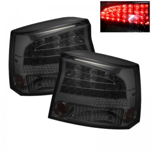 Dodge Charger Tail Lights - Rear - SPYDER - LED - Smoke - `06-`08