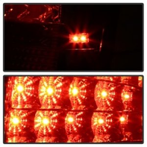 Dodge Charger Tail Lights - Rear - SPYDER - LED - Smoke - `06-`08