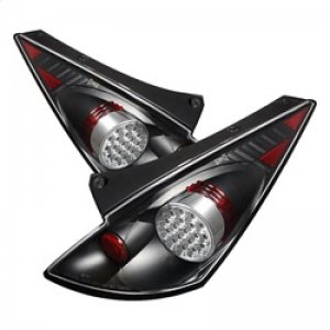 Nissan 350Z LED Tail Lights - Rear - SPYDER - Black - `03-`05