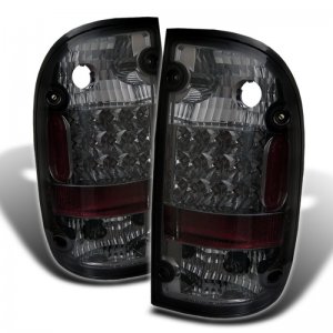 Toyota Tacoma LED Tail Lights - SPYDER - Smoke - `01-`04