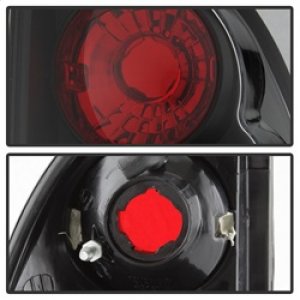Toyota Tacoma Tail Light Set - SPYDER - Euro Style - Black - `05-`15
