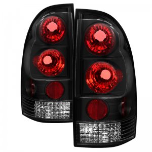 Toyota Tacoma Tail Light Set - SPYDER - Euro Style - Black - `05-`15