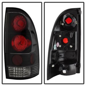 Toyota Tacoma Tail Light Set - SPYDER - Euro Style - Black - `05-`15