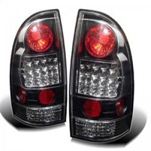 Toyota Tacoma LED Tail Lights - SPYDER - ALT-YD-TT05-LED-BK - Black - `05-`15