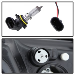 Chrysler 300C Headlights - SPYDER - LED Halo Projector - Chrome - `05-`10