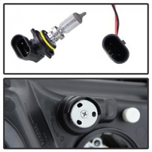 Chrysler 300C Headlights - SPYDER - LED Halo Projector - Chrome - `05-`10